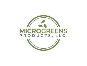 MicroGreens Products, LLC. logo design by oke2angconcept