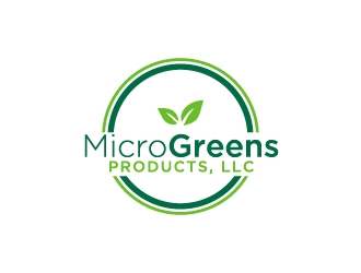 MicroGreens Products, LLC. logo design by Creativeminds