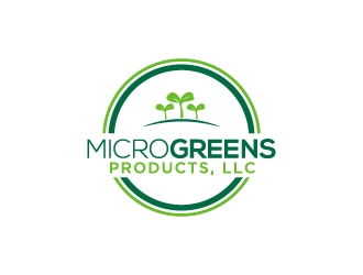 MicroGreens Products, LLC. logo design by Creativeminds