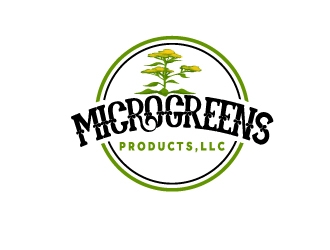 MicroGreens Products, LLC. logo design by AYATA