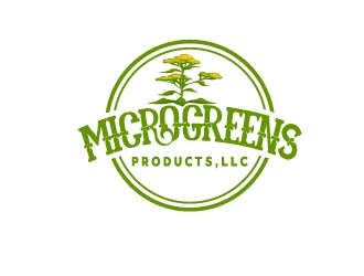 MicroGreens Products, LLC. logo design by AYATA