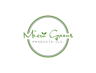 MicroGreens Products, LLC. logo design by scolessi