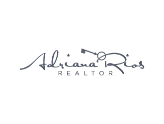 Adriana Rios, REALTOR® logo design by denfransko