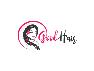 Good Hair logo design by giphone