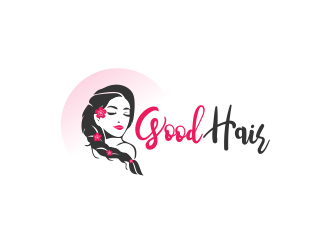 Good Hair logo design by giphone