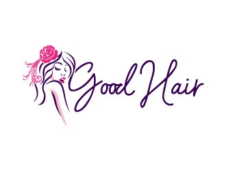 Good Hair logo design by Conception