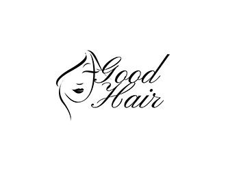 Good Hair logo design by enzidesign