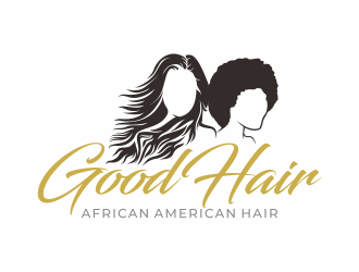 Good Hair logo design by mutafailan