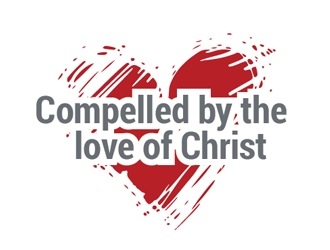 Compelled by the love of Christ logo design by Roma