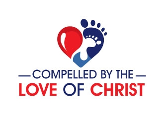 Compelled by the love of Christ logo design by invento