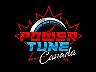 PowerTune Canada logo design by Suvendu