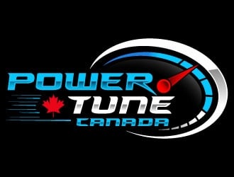 PowerTune Canada logo design by Suvendu