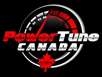 PowerTune Canada logo design by Suvendu