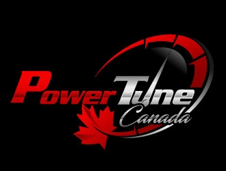 PowerTune Canada logo design by Suvendu