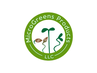 MicroGreens Products, LLC. logo design by nona