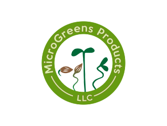 MicroGreens Products, LLC. logo design by nona