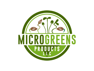 MicroGreens Products, LLC. logo design by nona