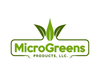 MicroGreens Products, LLC. logo design by nona