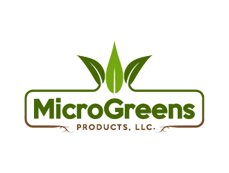 MicroGreens Products, LLC. logo design by nona