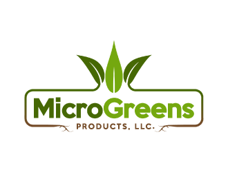 MicroGreens Products, LLC. logo design by nona