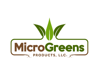 MicroGreens Products, LLC. logo design by nona