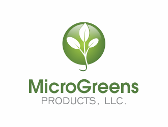 MicroGreens Products, LLC. logo design by up2date