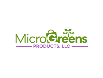 MicroGreens Products, LLC. logo design by keylogo