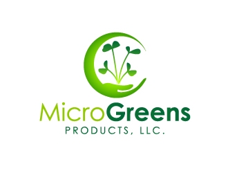 MicroGreens Products, LLC. logo design by Marianne