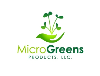 MicroGreens Products, LLC. logo design by Marianne