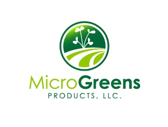 MicroGreens Products, LLC. logo design by Marianne