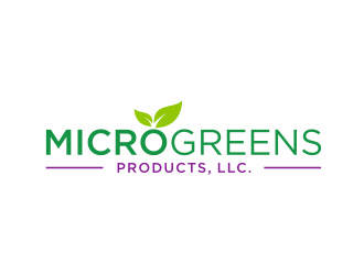 MicroGreens Products, LLC. logo design by Msinur