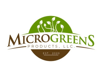 MicroGreens Products, LLC. logo design by sanworks