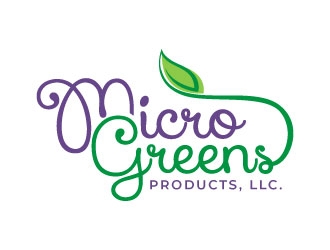 MicroGreens Products, LLC. logo design by sanworks