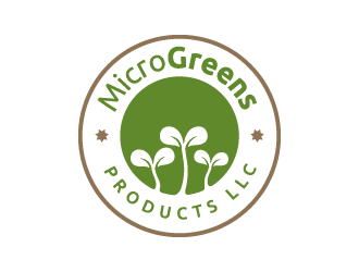 MicroGreens Products, LLC. logo design by Andri