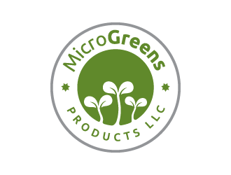 MicroGreens Products, LLC. logo design by Andri