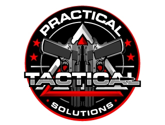 Practical Tactical Solutions  logo design by aRBy