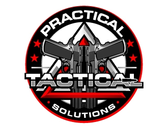 Practical Tactical Solutions  logo design by aRBy