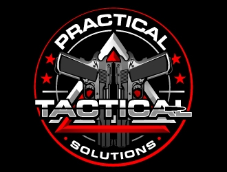 Practical Tactical Solutions  logo design by aRBy