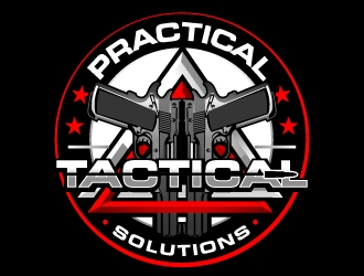 Practical Tactical Solutions  logo design by aRBy