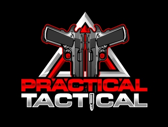 Practical Tactical Solutions  logo design by aRBy