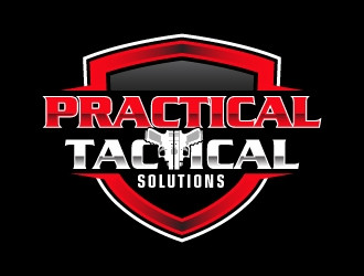 Practical Tactical Solutions  logo design by cybil