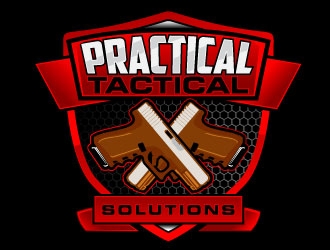 Practical Tactical Solutions  logo design by maze