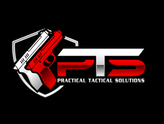 Practical Tactical Solutions  logo design by hidro