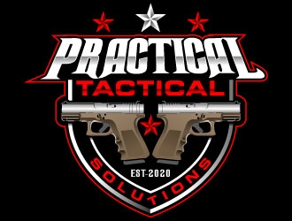 Practical Tactical Solutions  logo design by Suvendu