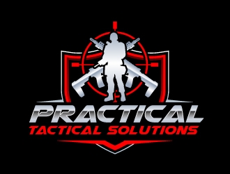 Practical Tactical Solutions  logo design by uttam