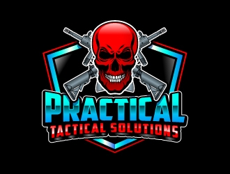 Practical Tactical Solutions  logo design by uttam