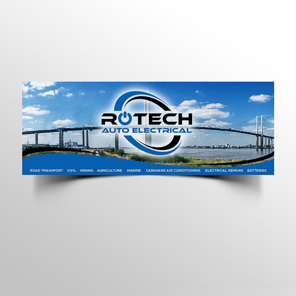 Rotech Auto Electrical logo design by scriotx