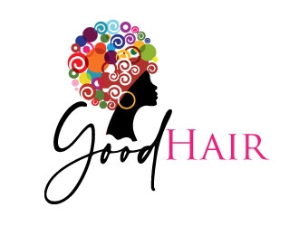 Good Hair logo design by invento