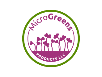 MicroGreens Products, LLC. logo design by Andri