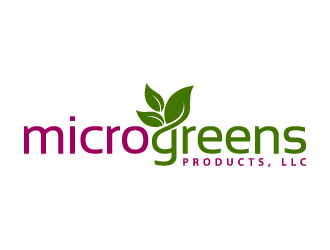 MicroGreens Products, LLC. logo design by denfransko